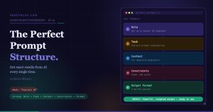 The Perfect Prompt Structure: Get Exact Results from AI