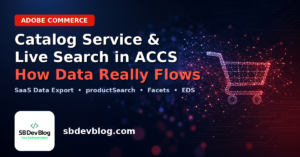 Catalog Service and Live Search in ACCS: how product data really flows - SB Dev Blog banner